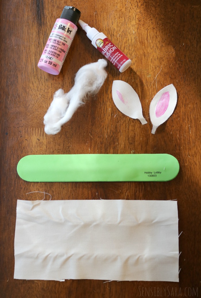 Bunny Napkin Ring Supplies | SensiblySara.com