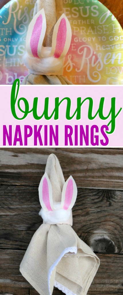 Bunny Napkin Rings Tutorial | SensiblySara.com