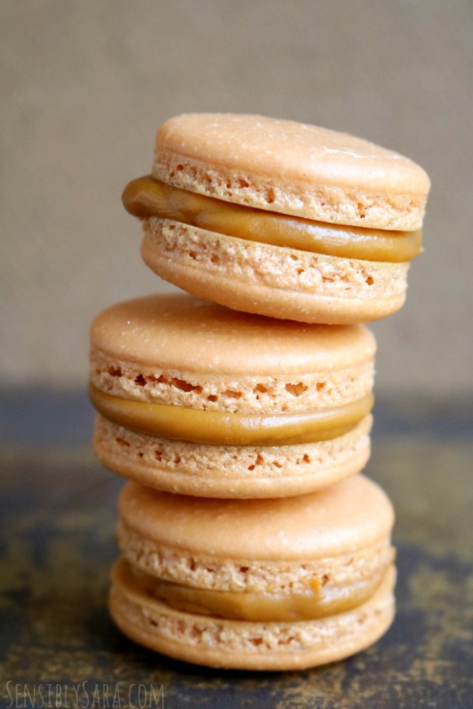 Butterscotch Macarons | SensiblySara.com
