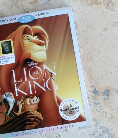 The Lion King on Blu-Ray | SensiblySara.com