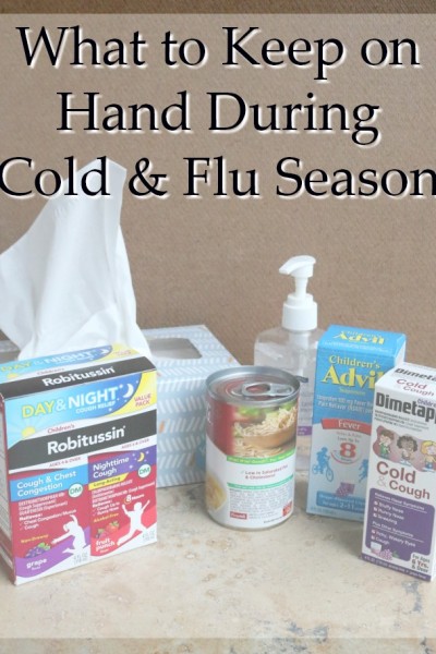What to Keep on Hand During Cold & Flu Season | SensiblySara.com
