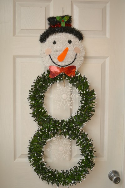 Snowman Wreath | SensiblySara.com