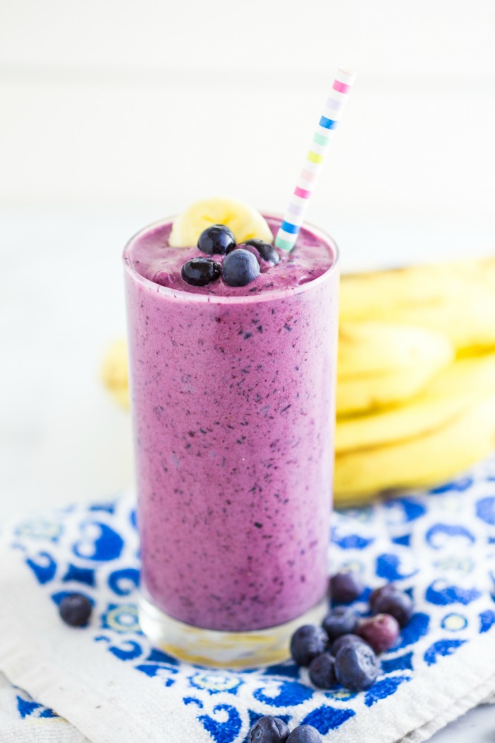 How to Make the Perfect Blueberry Banana Smoothie