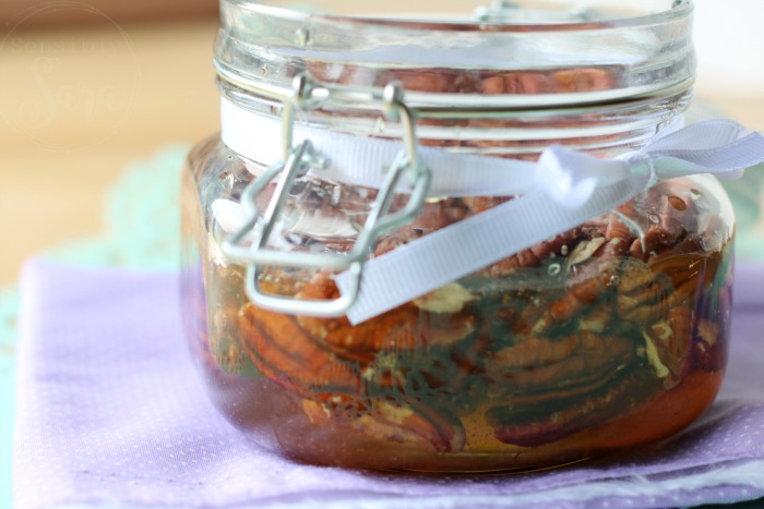 How to Make Honey Soaked Pecans | SensiblySara.com