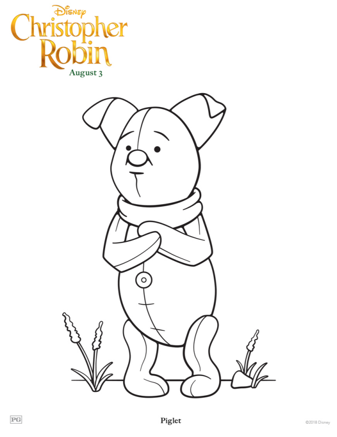 Winnie the Pooh Printable Disney Activity Sheets