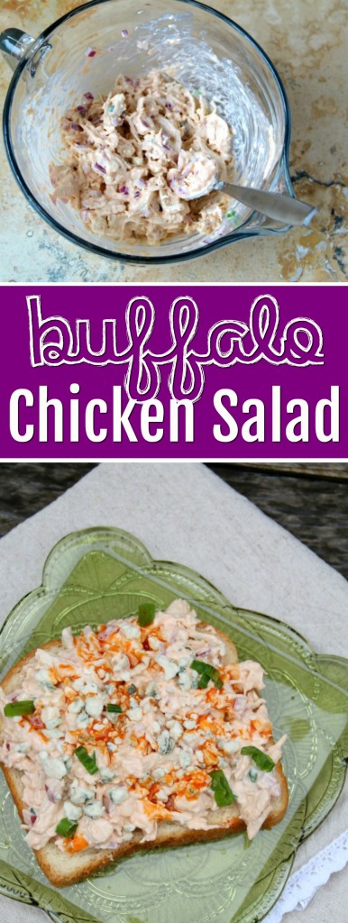 Buffalo Chicken Salad Recipe | SensiblySara.com