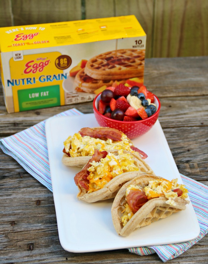 Eggo Waffle Tacos | SensiblySara.com