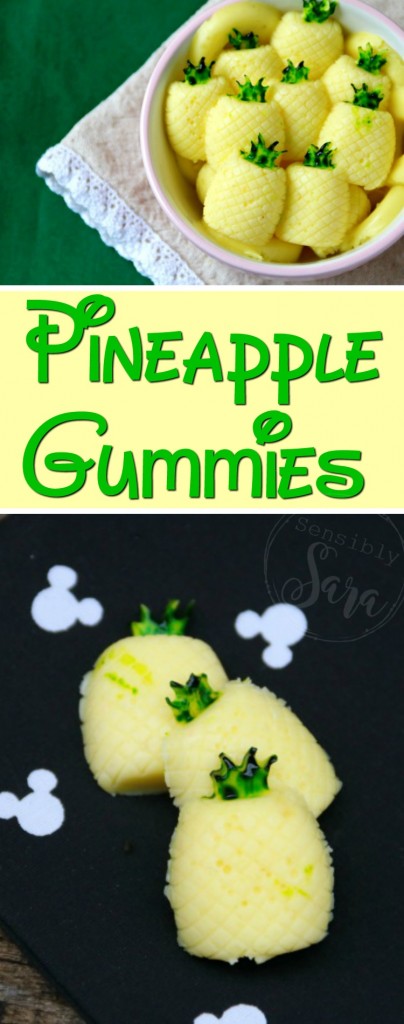 Pineapple Gummies Recipe | SensiblySara.com