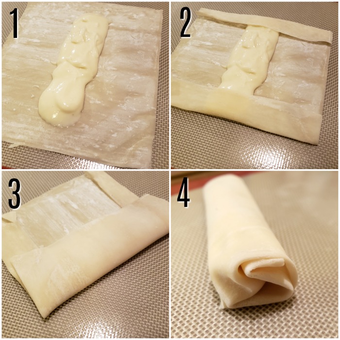 Step by Step Cheesecake Egg Rolls | SensiblySara.com