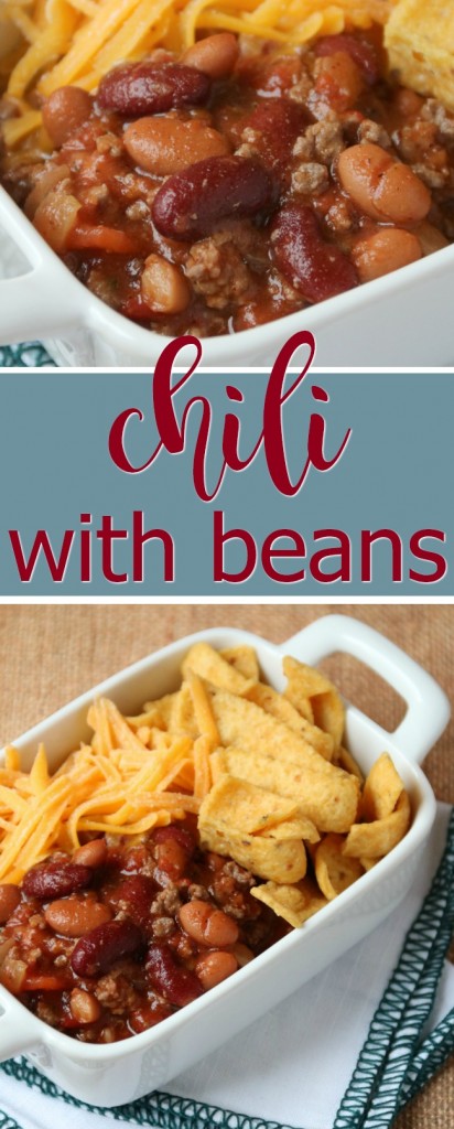 Chili Recipe with Beans | SensiblySara.com