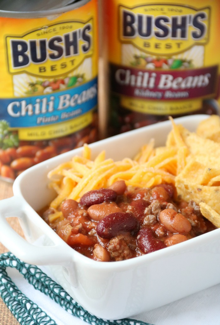 The Best Mild Chili Recipe with BUSH’S® Chili Beans