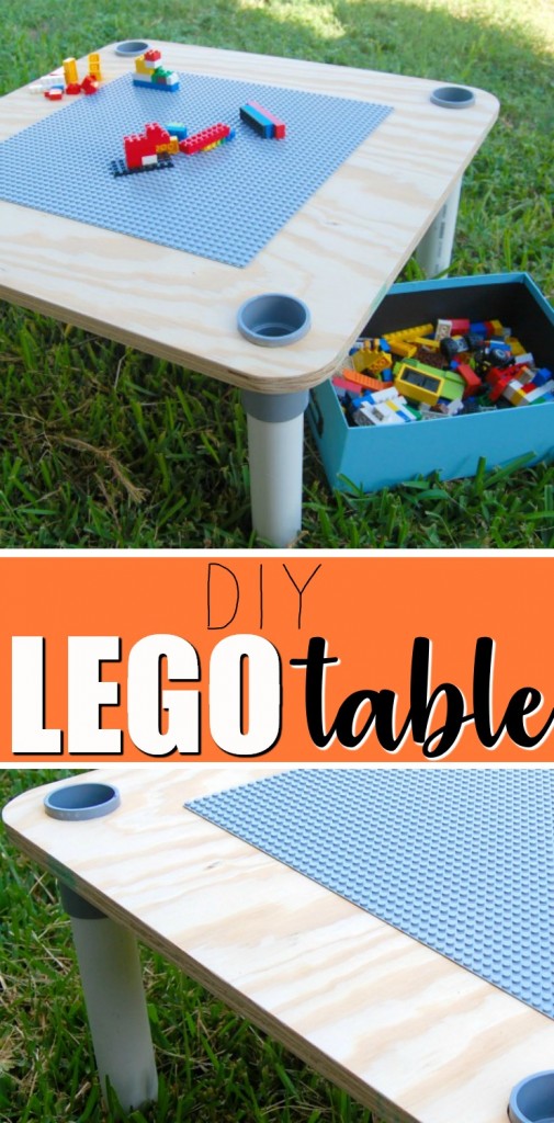 DIY LEGO Table Tutorial | SensiblySara.com