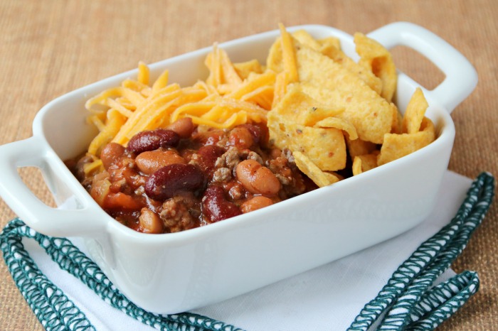 Mild Chili with Beans Recipe | SensiblySara.com