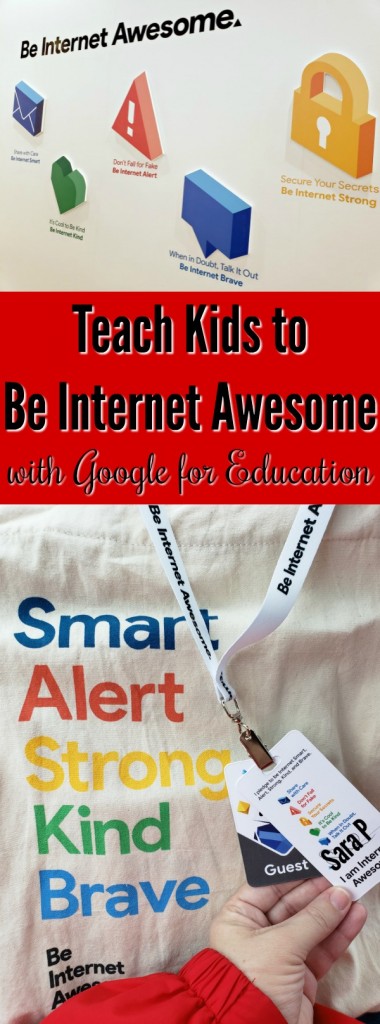 Teach Kids to Be Internet Awesome with Google for Education | SensiblySara.com