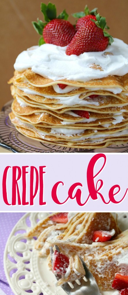 Crepe Cake Recipe | SensiblySara.com