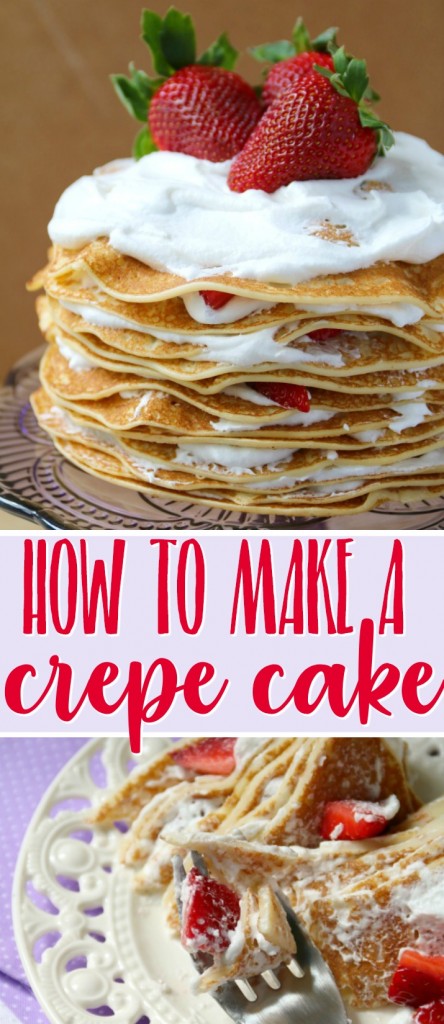 How to Make a Crepe Cake | SensiblySara.com