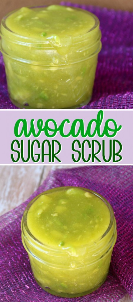 Avocado Sugar Scrub DIY | SensiblySara.com