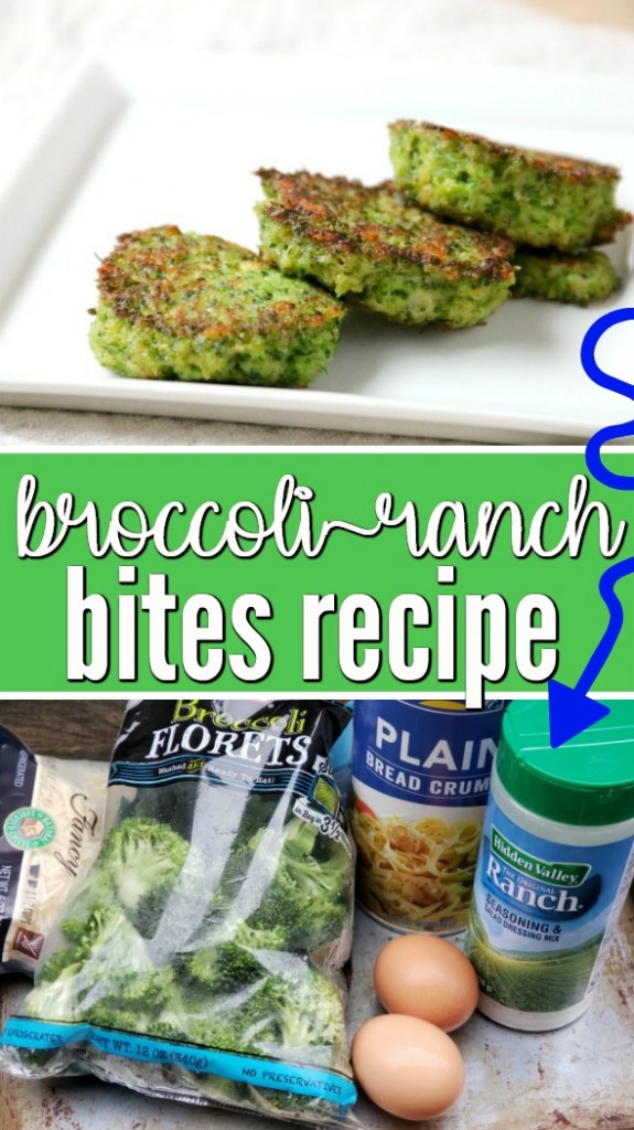 Broccoli Ranch Bites Recipe |S ensiblySara.com