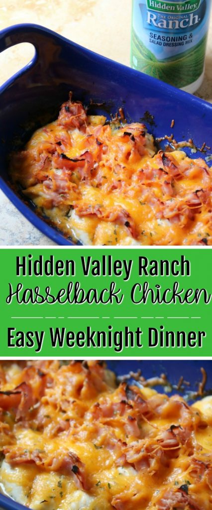 Hidden Valley Ranch Hasselback Chicken | SensiblySara.com