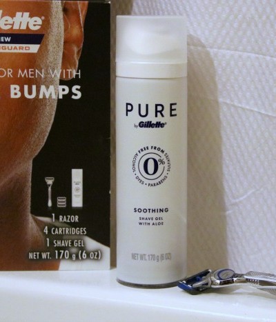Gillette SkinGuard and PURE by Gillette Shaving Cream | SensiblySara.com