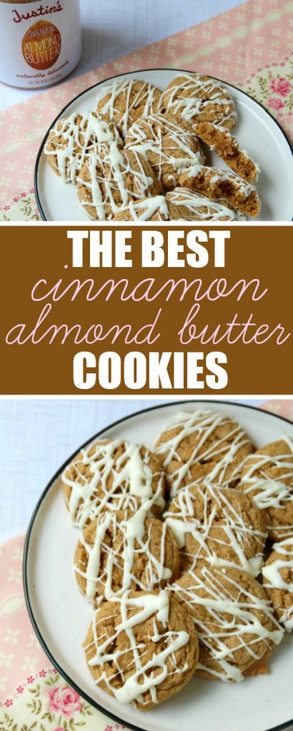 Cinnamon Almond Butter Cookies | SensiblySara.com