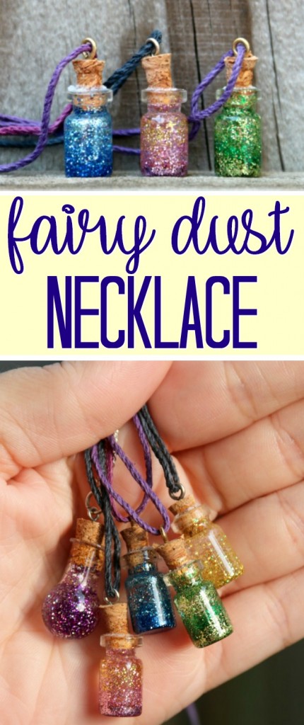 DIY Fairy Dust Necklace | SensiblySara.com