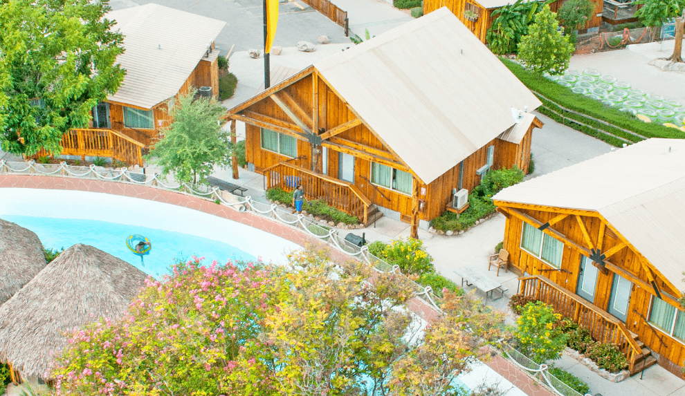 Schlitterbahn Riverbend Cabins