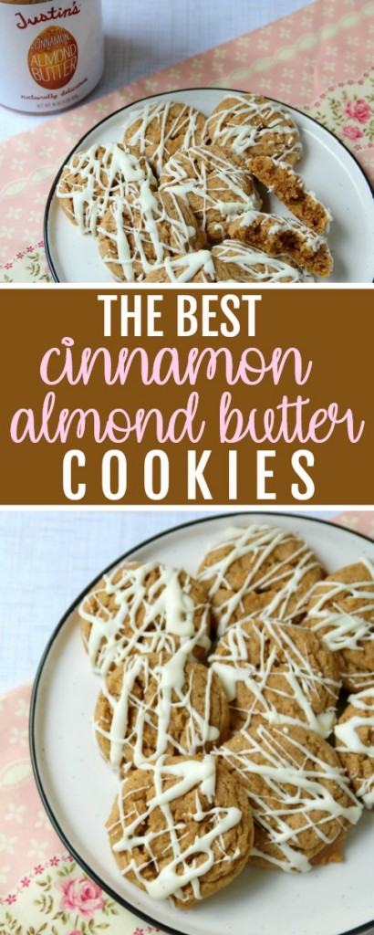 The BEST Cinnamon Almond Butter Cookies | SensiblySara.com