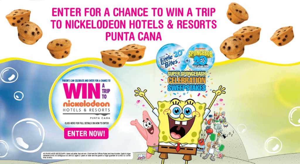 Little Bites Super Spongebash Sweepstakes