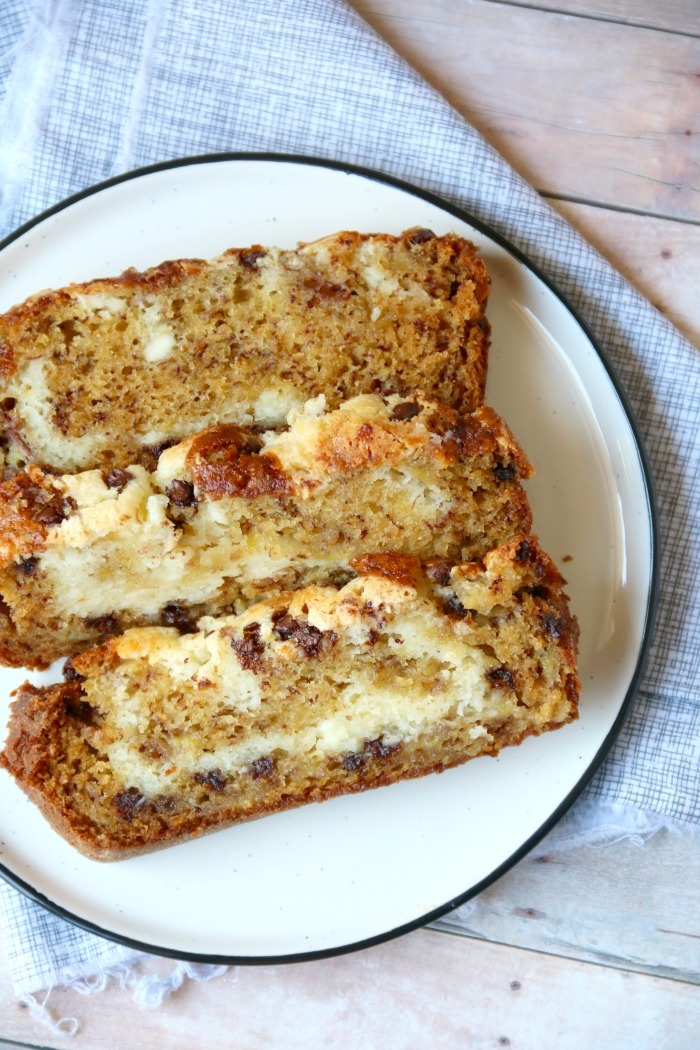 Cream Cheese Banana Bread