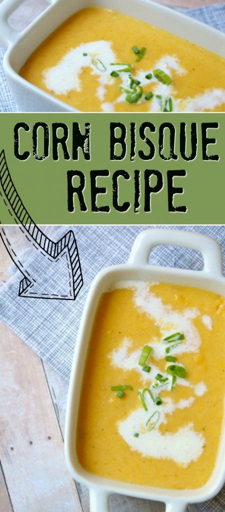 Corn Bisque Soup Recipe | SensiblySara.com