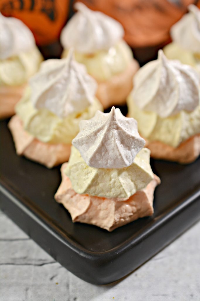 Candy Corn Meringue Recipe | SensiblySara.com