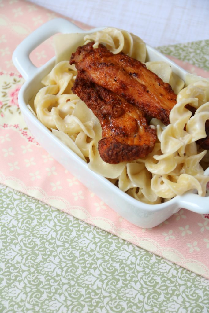 Blackened Chicken Alfredo