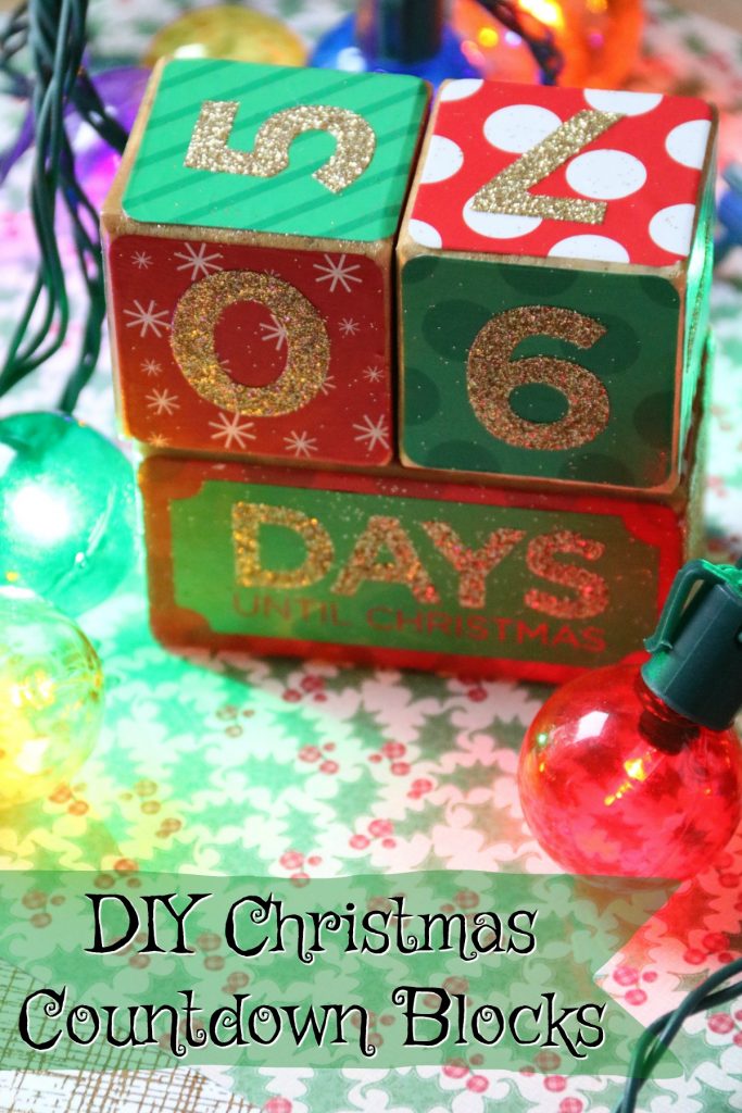 DIY Countdown Blocks for Christmas (or any Other Event!)