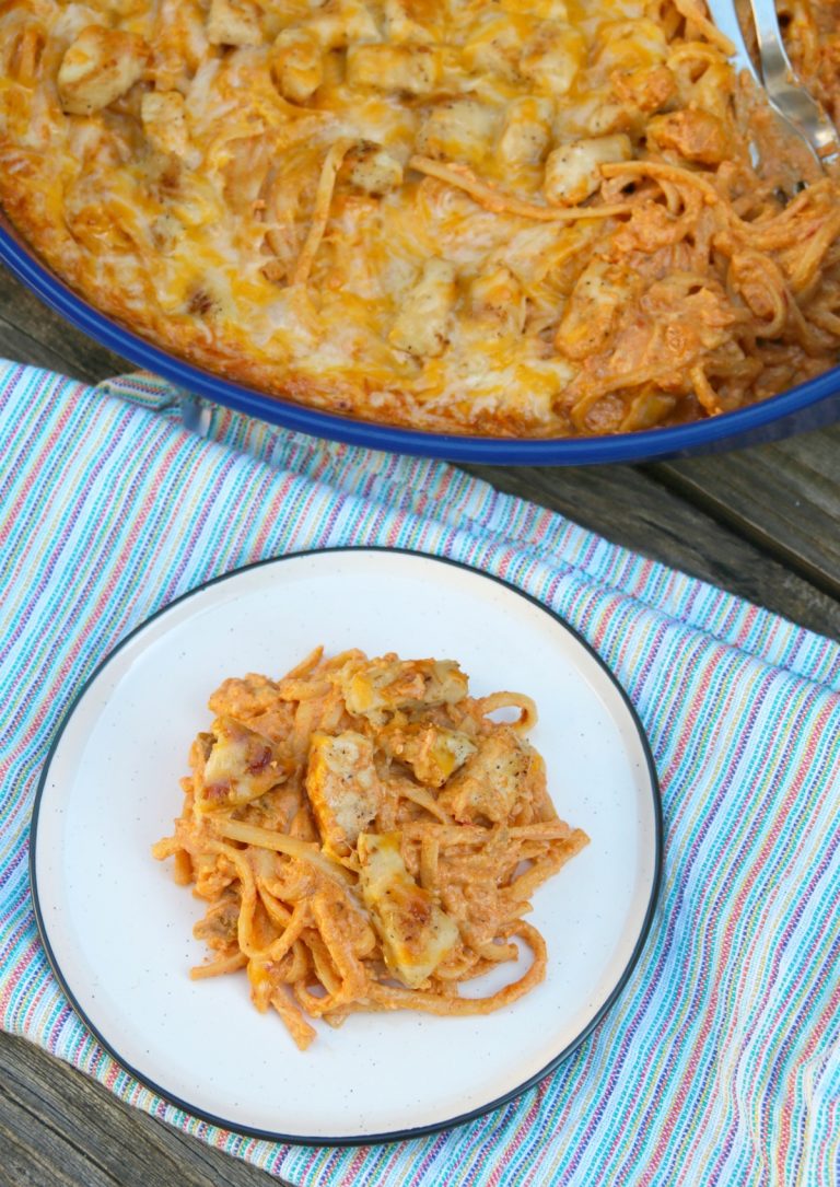 Creamy Chicken Spaghetti