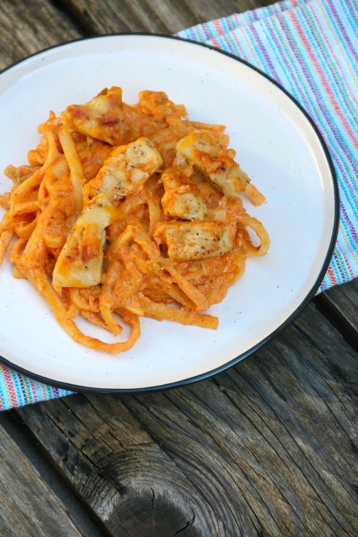 Creamy Chicken Spaghetti Recipe - An Easy Dinner Recipe