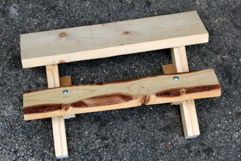 Squirrel Picnic Table Plans for an Outdoor DIY Squirrel Feeder