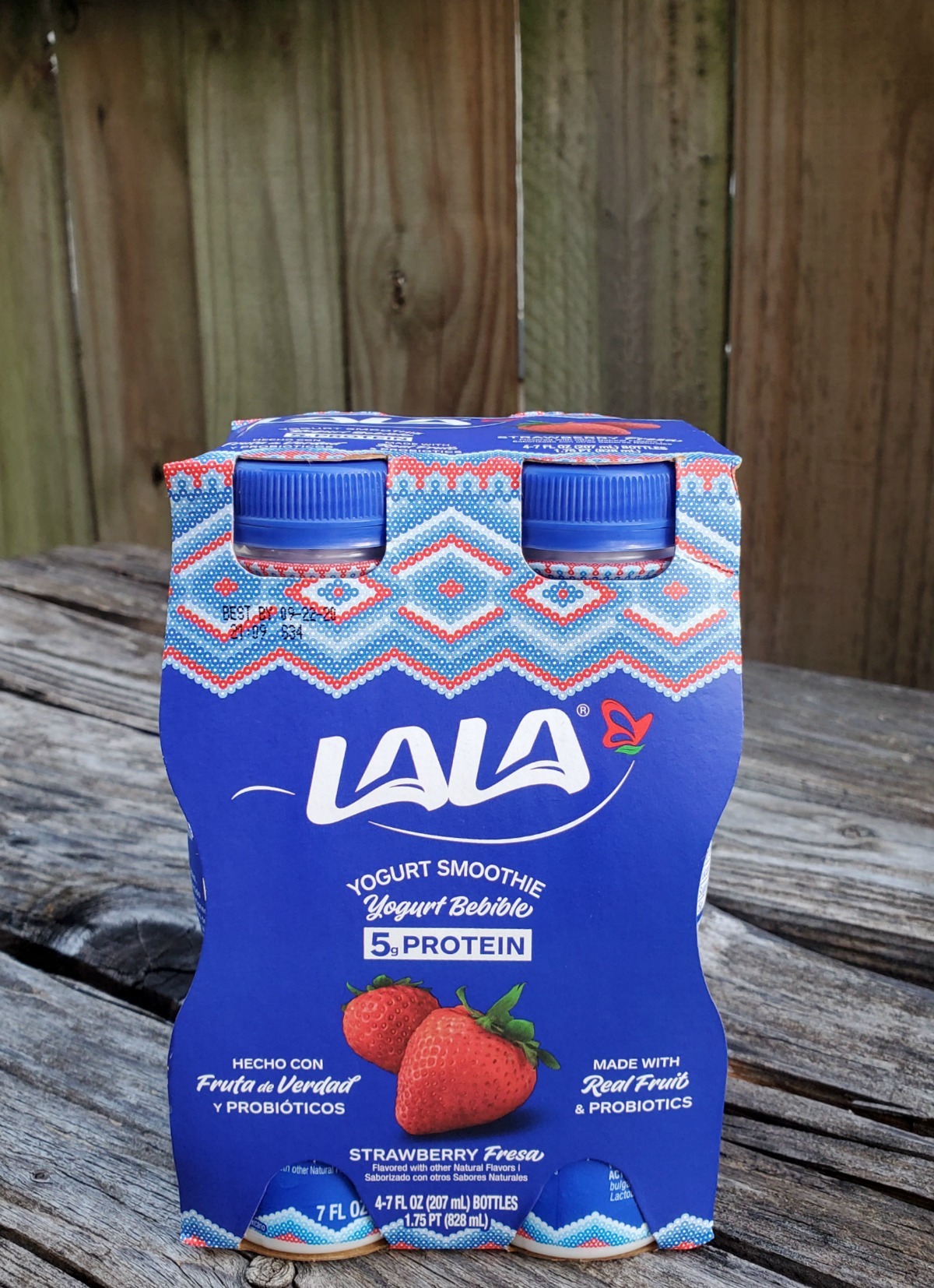 LALA Wild Strawberry Yogurt Smoothie 7 oz Bottles - Shop Yogurt at H-E-B