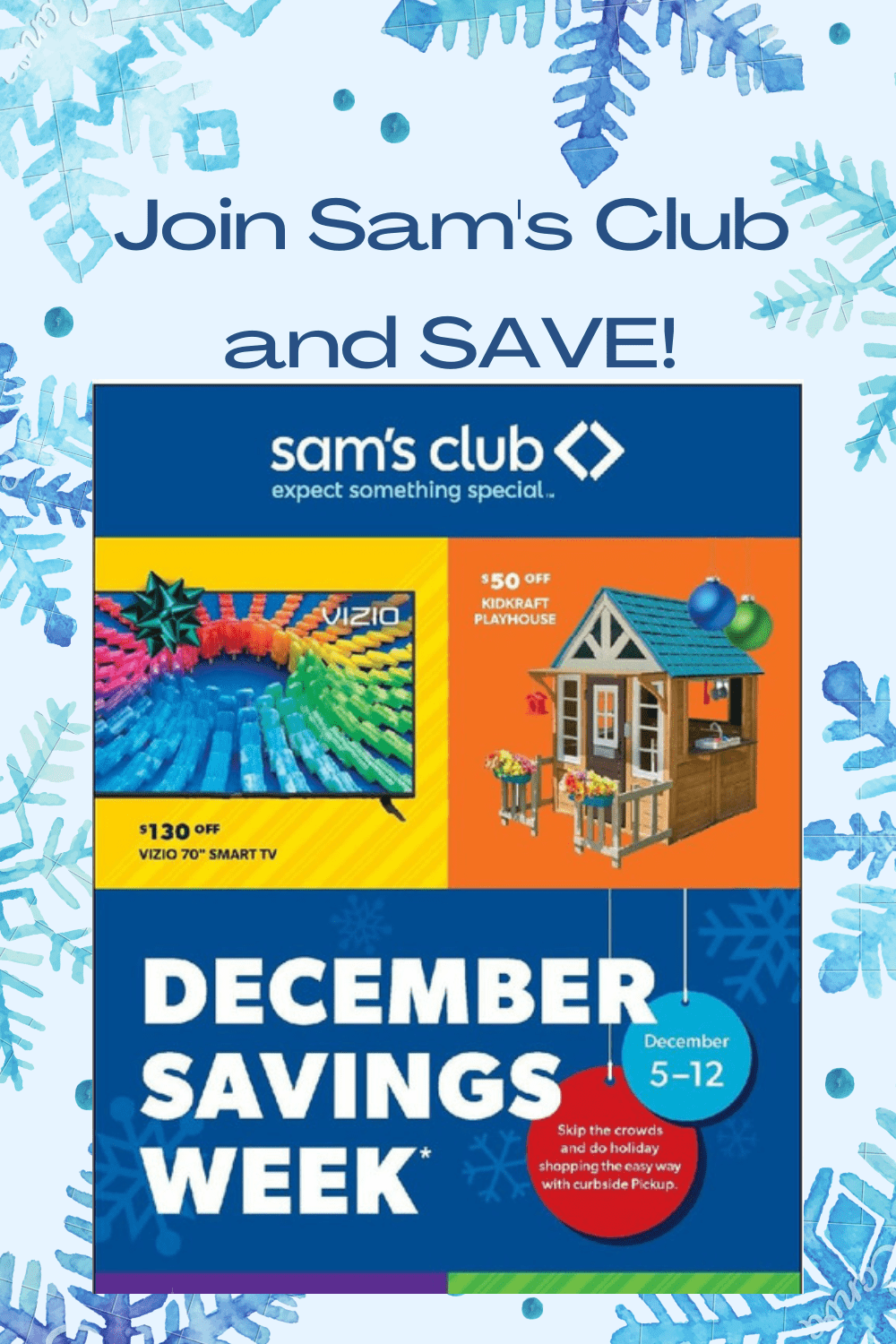 Sam’s Club December Savings Week Circular