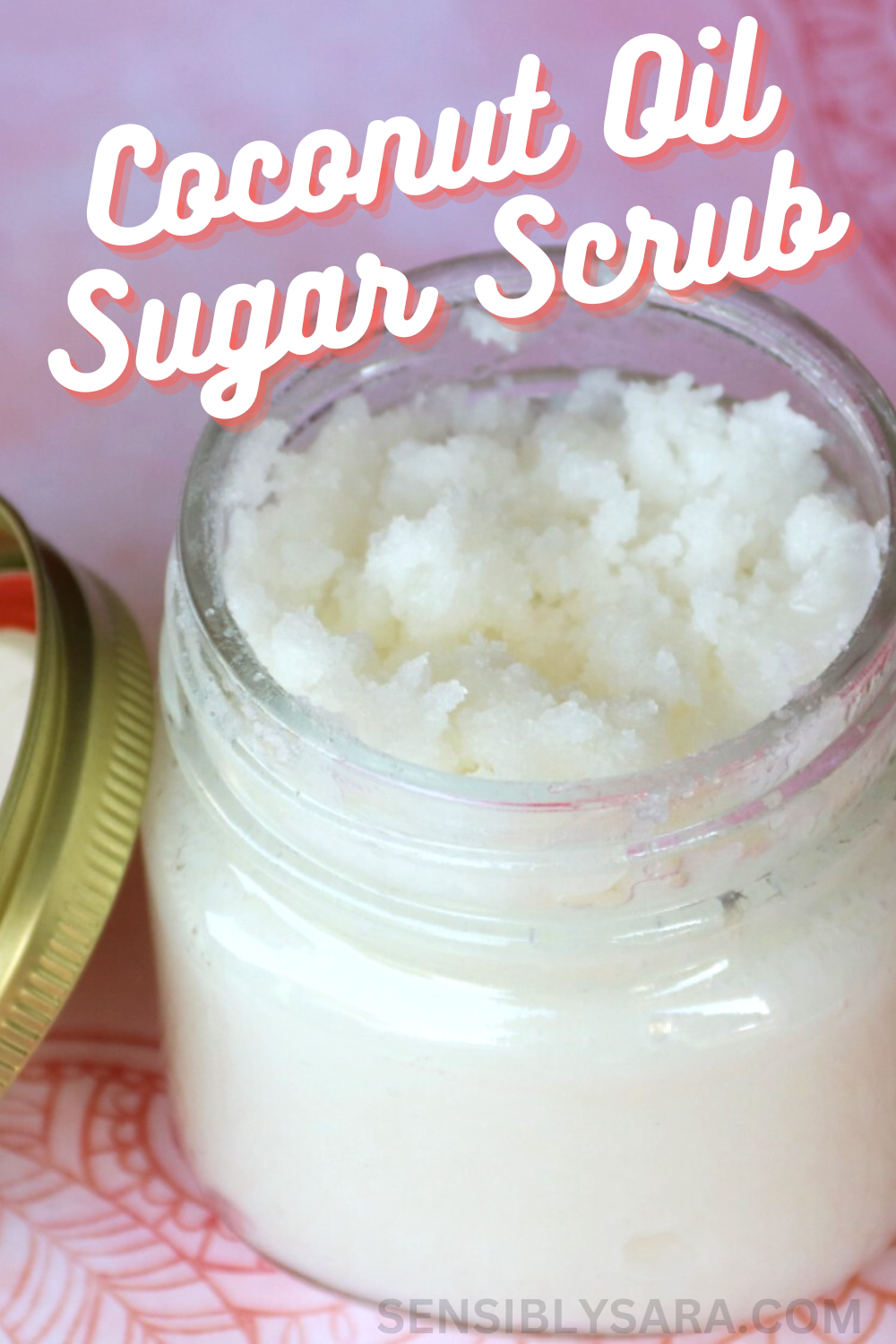 Coconut Oil Sugar Scrub