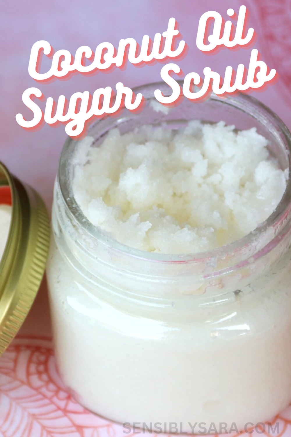 Homemade Coconut Oil Sugar Scrub - The Coconut Mama